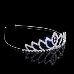 Rhinestone Headband Queen Crown Tiara Head Jewelry