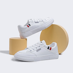 Women's Lace-up Casual Sneakers Flat Shoes