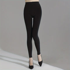 Footless Tights High Waist Elastic Pantyhose Women's Stockings