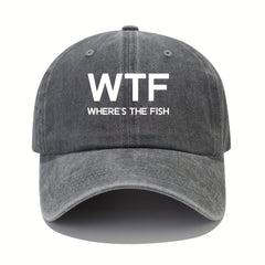 Adjustable Summer Casual Mens Peaked Cap With Letter Embroidery