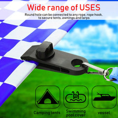 10pcs Tarp Clips Lock Grip Tarp Clamps Pool Awning Fasteners Clips