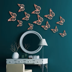 1pc Metallic Simulation Butterfly Wedding Party Ornament