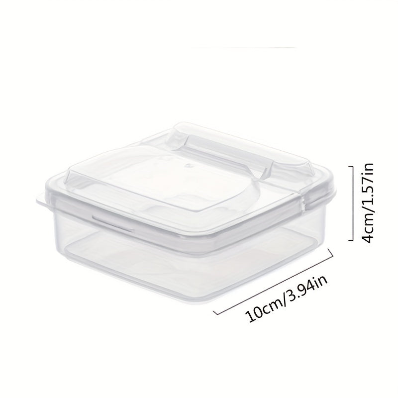 2pcs Fresh Keeping Storage Boxes for Cheese Butter Onions Ginger Garlic