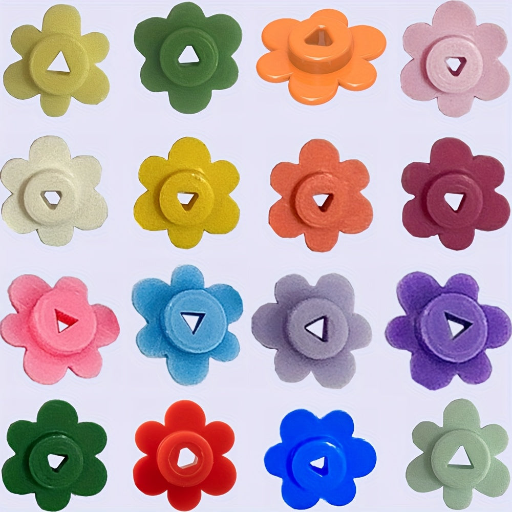 40pcs Mini Building Block DIY Flower Farm Grass Plant Set Garden Scenes Dress
