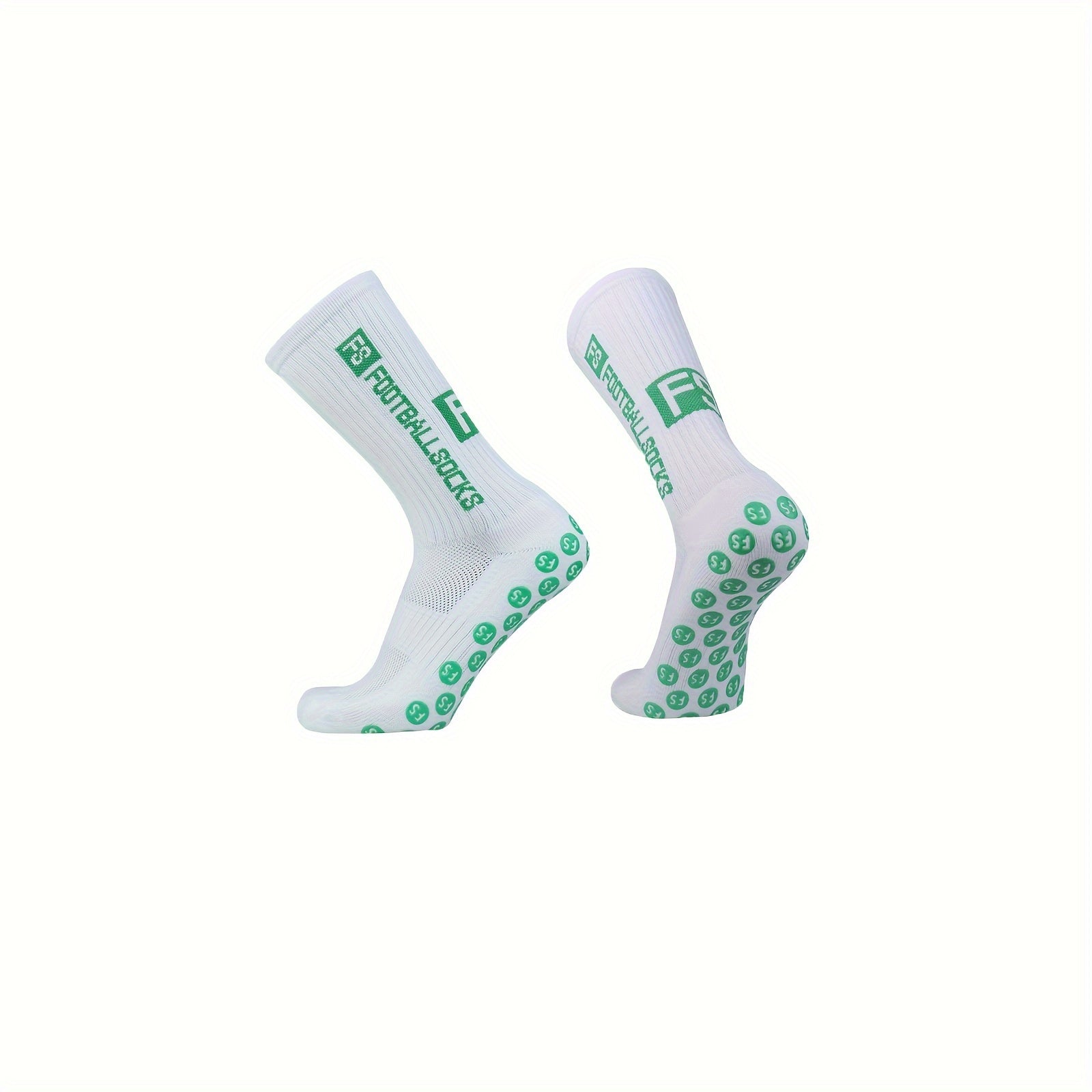 Men's Non Slip Athletic Mid Crew Sport Socks