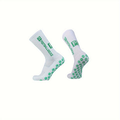 Men's Non Slip Athletic Mid Crew Sport Socks