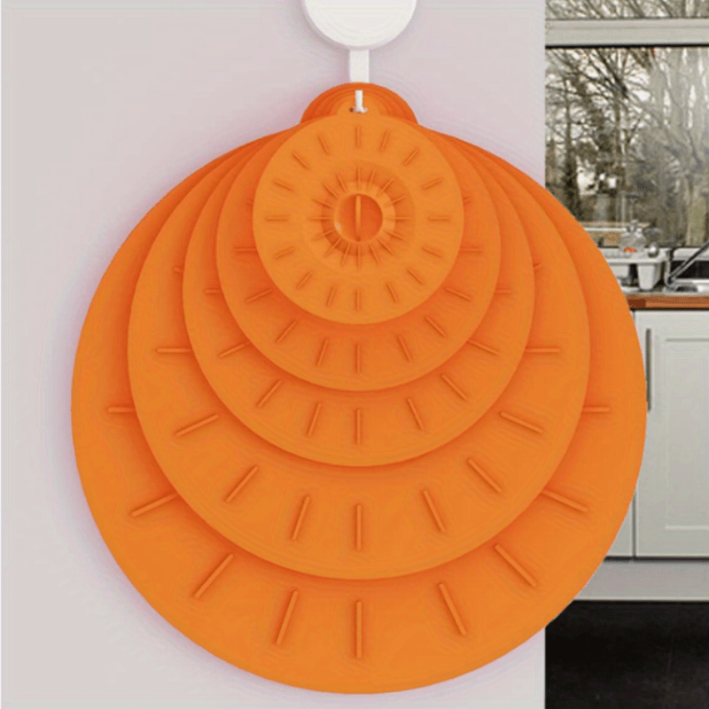 Silicone Suction Lids Heat Resistant Microwave Cover Airtight Food And Bowl Cove