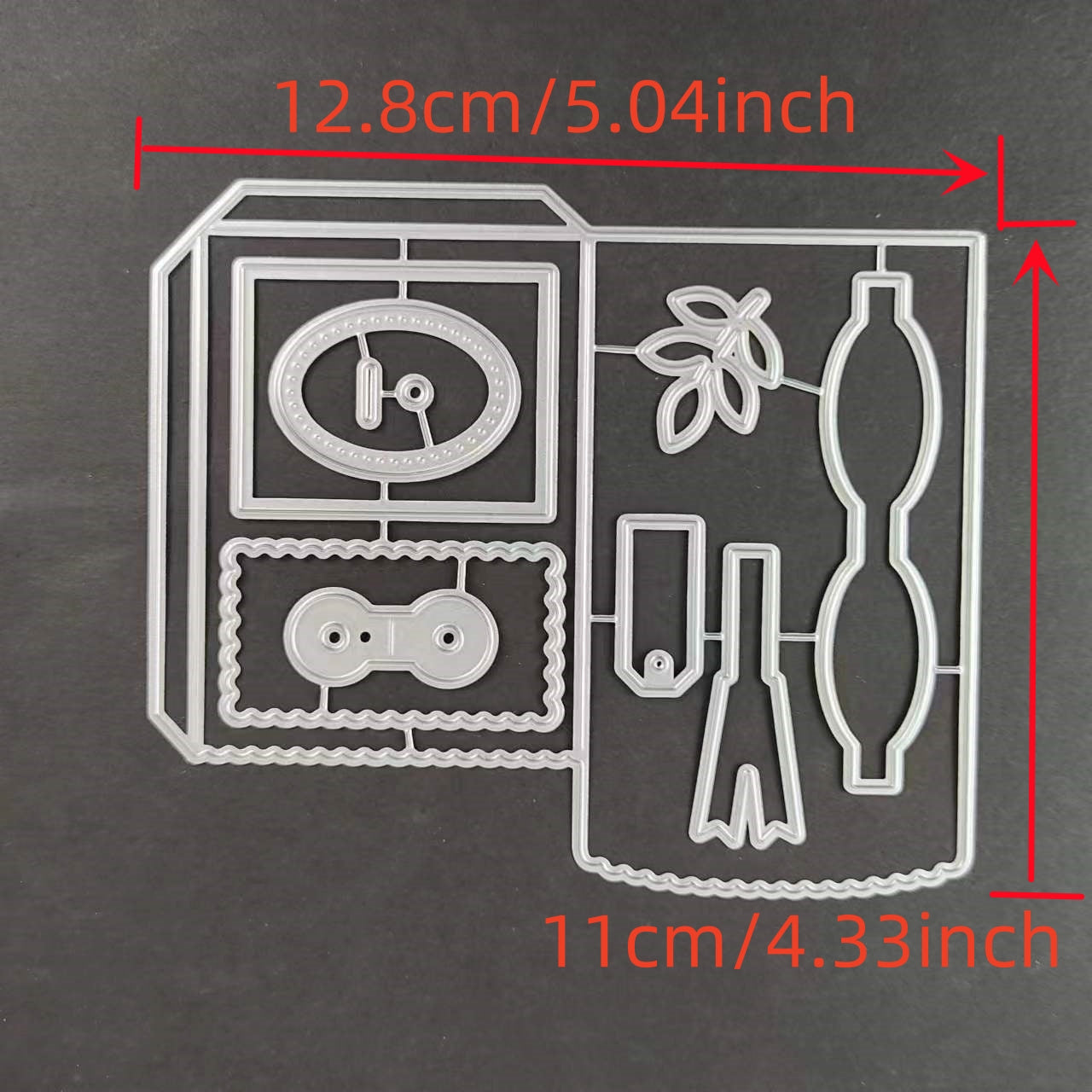 1pc Flower Metal Cutting Dies Scrapbooking Paper Craft Album Card Punch Art Dies