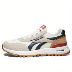 Men's Lace up Sneakers Casual Walking Shoes Comfortable Low Top