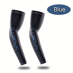 1 Pair Ice Silk Sleeves for Outdoor Protection