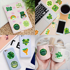 50pcs DIY Graffiti Stickers Lucky Plants Style Stickers