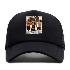 Unisex Breathable Adjustable Baseball Cap with Embroidery