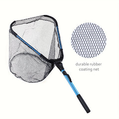 4-Piece Outdoor Fishing Tackle Set Lightweight Foldable Net Extractor Pliers Con