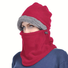 Windproof Fleece Cycling Hat Winter Thickened Hat