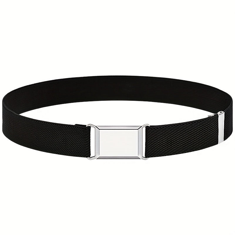 Girls Stretch Waist Belt for Jeans Pants Dress, Adjustable Elastic Waistband