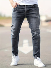 Slim Fit Stretch Denim Jeans for Men