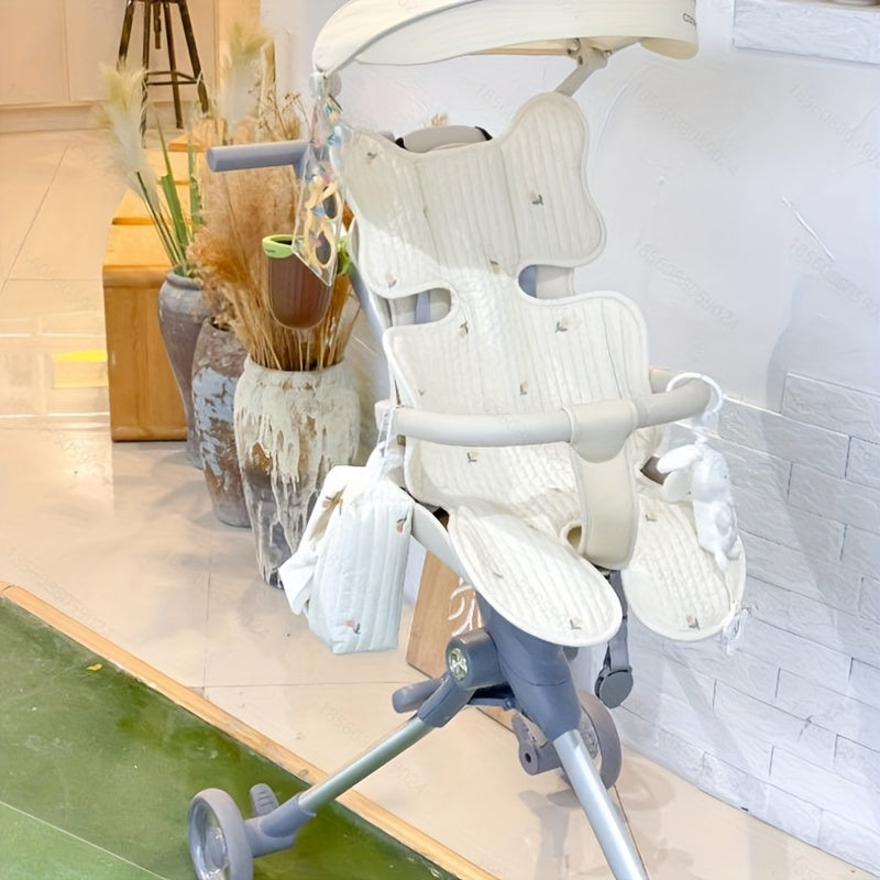 Baby Stroller Cushion Universal Sweat-absorbing Breathable Embroidery