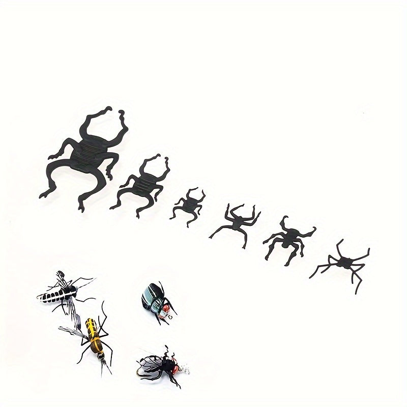 20pcs Bionic Insect Legs Fly Tying Fishing Accessories 6 Styles