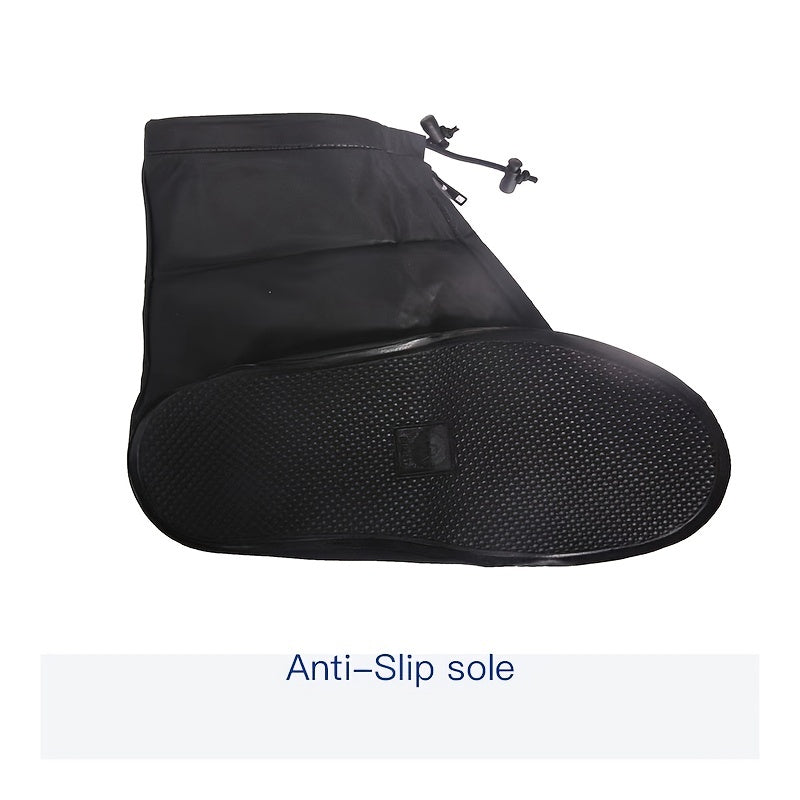 Waterproof Rain Boot Shoe Cover High Top Clear Shoes Dust Covers