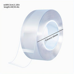 Nano Tape Double Sided Tape Transparent Reusable Waterproof Adhesive Tapes