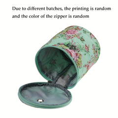 Short Wool Bucket Yarn Storage Bag