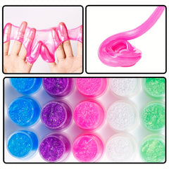 20 Galaxy Slime Party Favor Soft Non Sticky Crystal Clay DIY Relaxation T