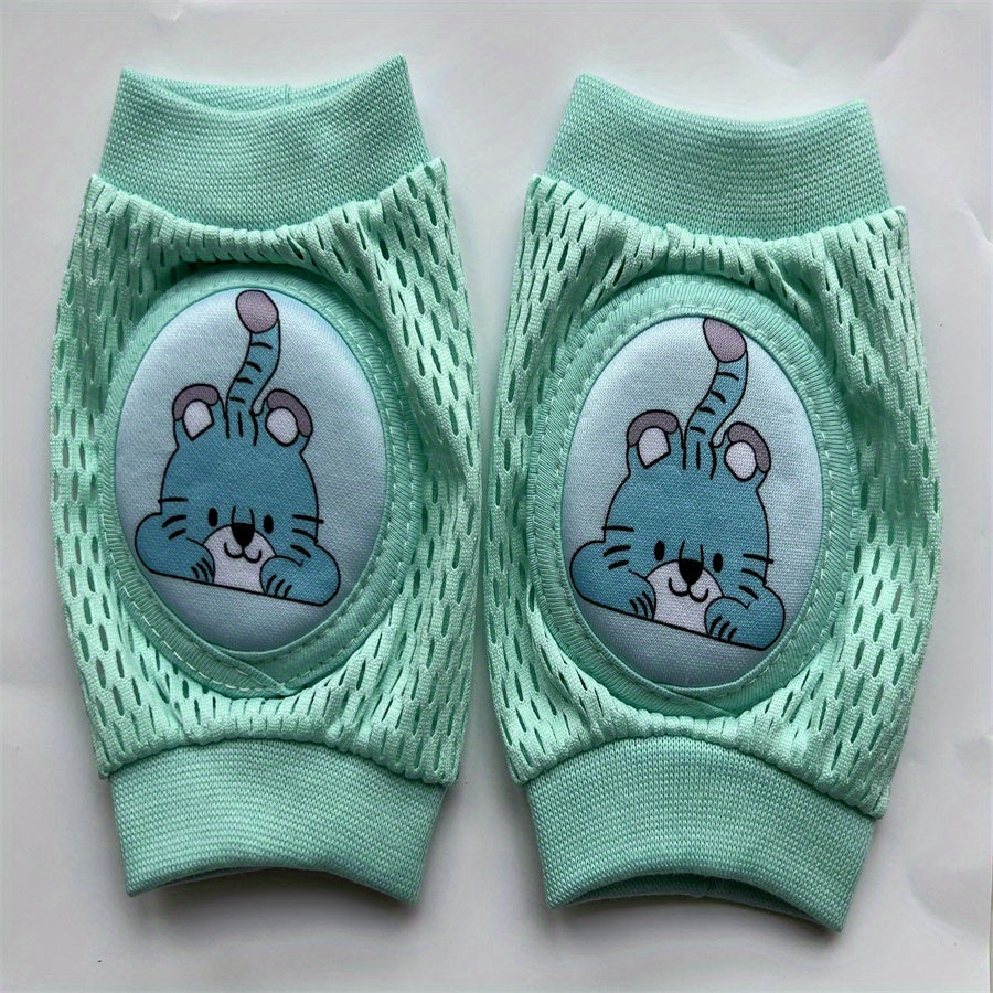 Breathable Mesh Baby Knee Pads for Crawling and Walking