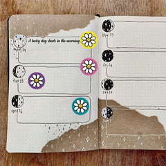 500pcs Cartoon Flower Reward Stickers for Journal Baking Party Labels