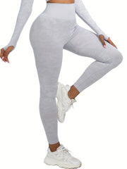 Camouflage Seamless Yoga Pants High Stretch Leggings Women's Activewear