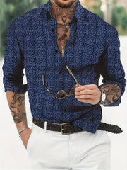 Men s Formal Button Up Shirt for Business Occasion