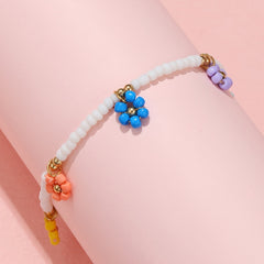 Colorful Flower Children's Anklet Gift Kids Accessories