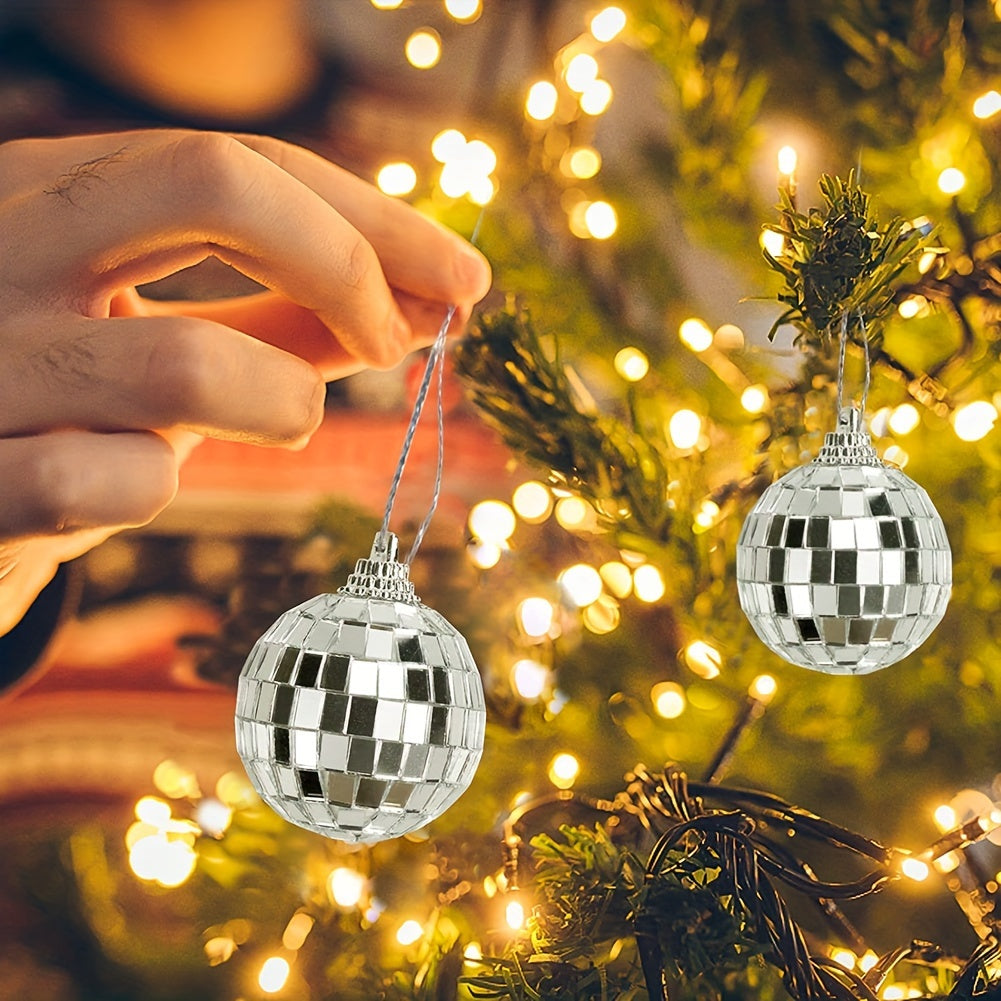 6pcs Mini Mirror Disco Balls Set for Party Decoration