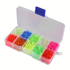 1000pcs Luminous Fishing Beads Kit for Deep Sea Night Fishing