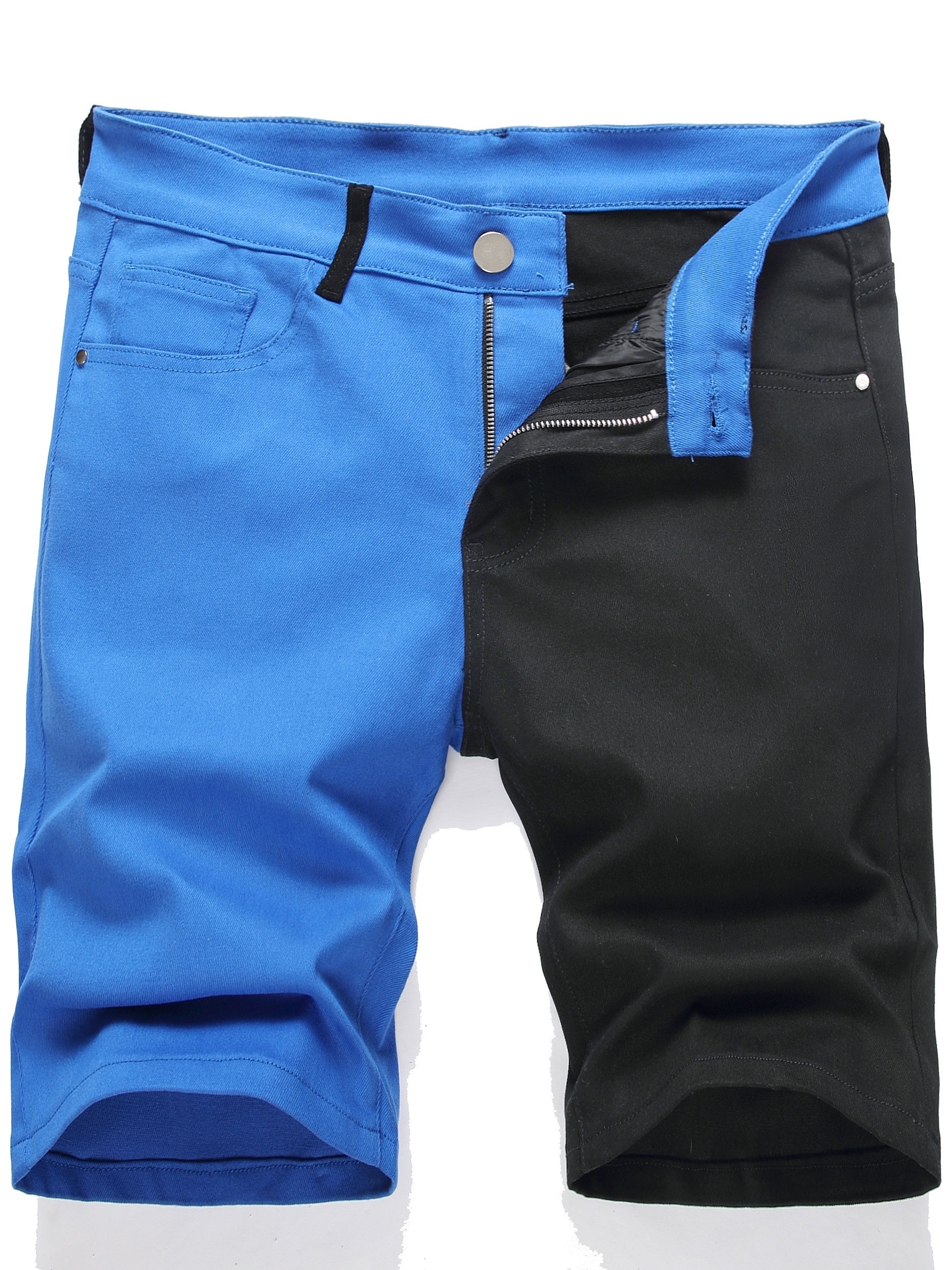 Men's Casual Street Style Denim Shorts for Summer