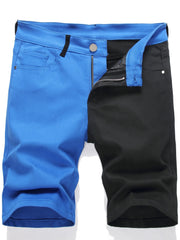 Men's Casual Street Style Denim Shorts for Summer