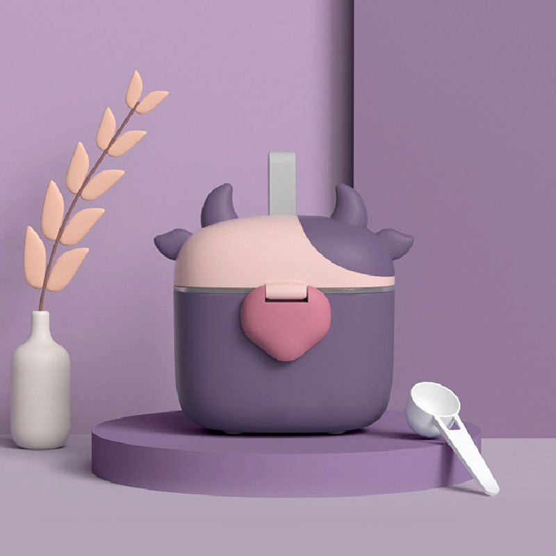 Baby Food Box Sealed Storage Portable Formula Dispenser