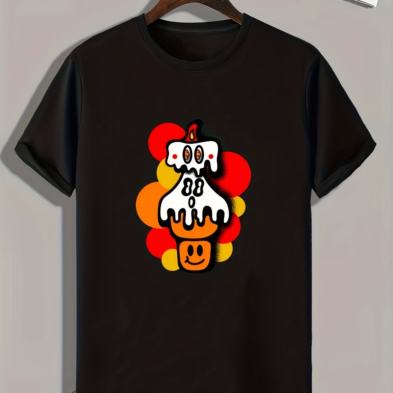 Funny Pattern Men's Graphic T shirt Casual Comfy Tees For Summer