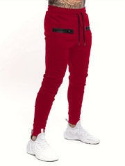 Men's Cargo Sweatpants Stretch Waist Jogger Pants