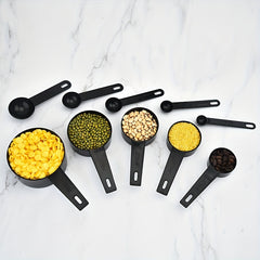 Measuring Cups & Spoons Set Baking Tool Multifunctional Plastic Graduated Spoon