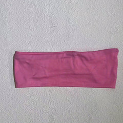 Solid Hairband Bandana Sports Sweatband