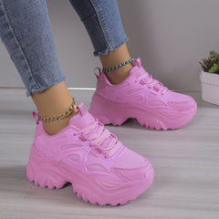 Lightweight Heighten Non Slip Chunky Sneakers Casual Versatile Running Shoes
