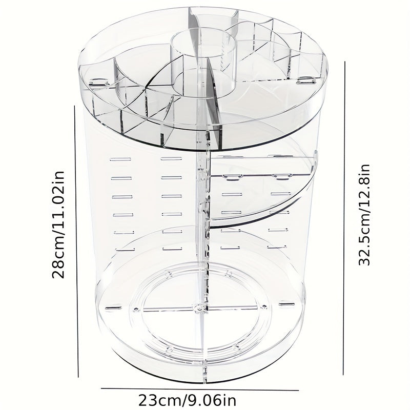 360 Degree Rotating Makeup Organiser Cosmetic Storage Stand