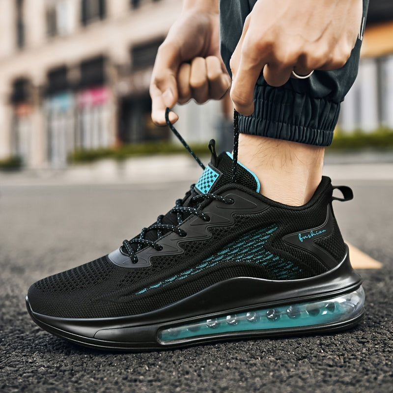 Men's Breathable Air Cushion Running Shoes for Tennis