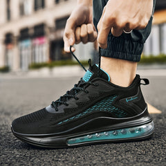 Men's Breathable Air Cushion Running Shoes for Tennis