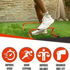 Mini Soccer Agility Hurdles Sports Training Equipment