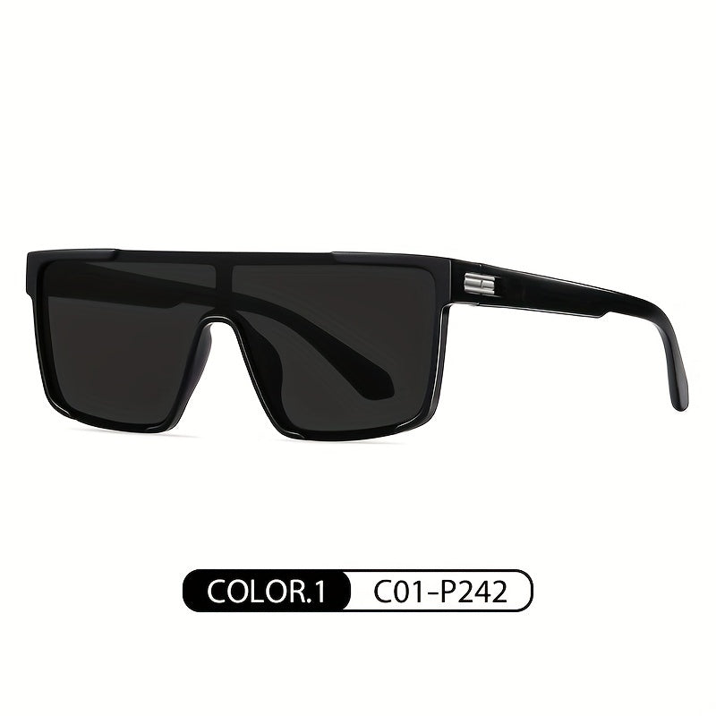 Large Frame Polarized Sunglasses for Men