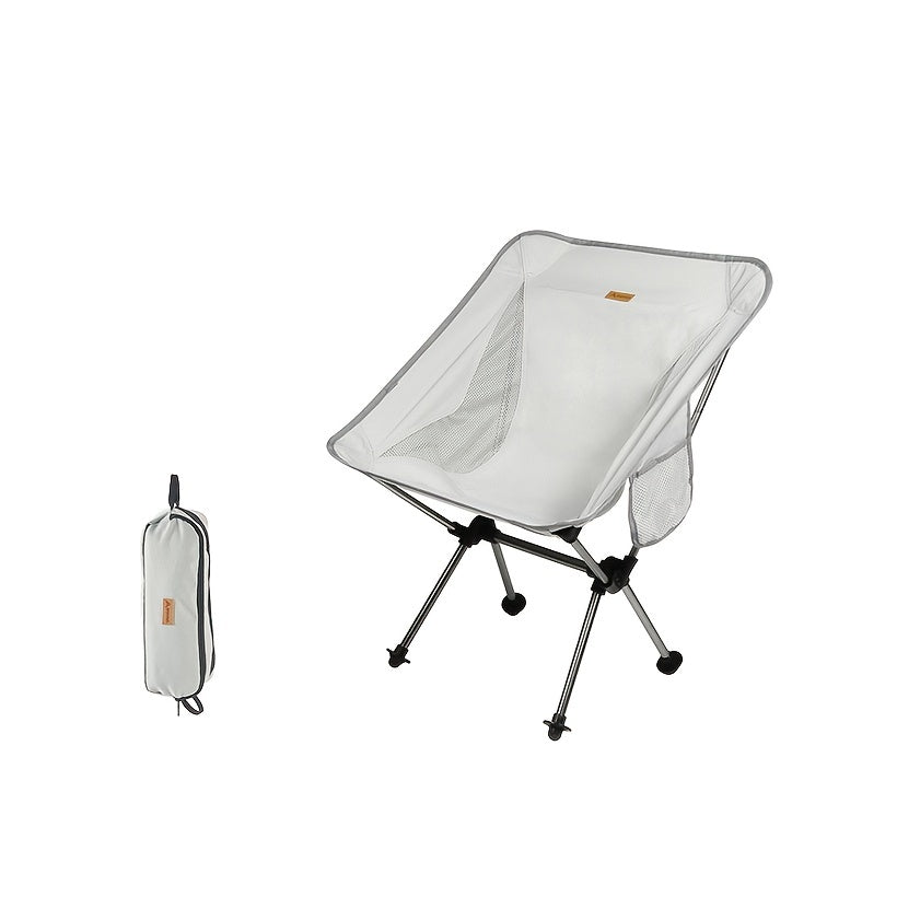 Bisinna Lightweight Portable Beach Chair Foldable Moon Shaped Chair