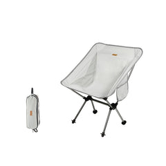 Bisinna Lightweight Portable Beach Chair Foldable Moon Shaped Chair