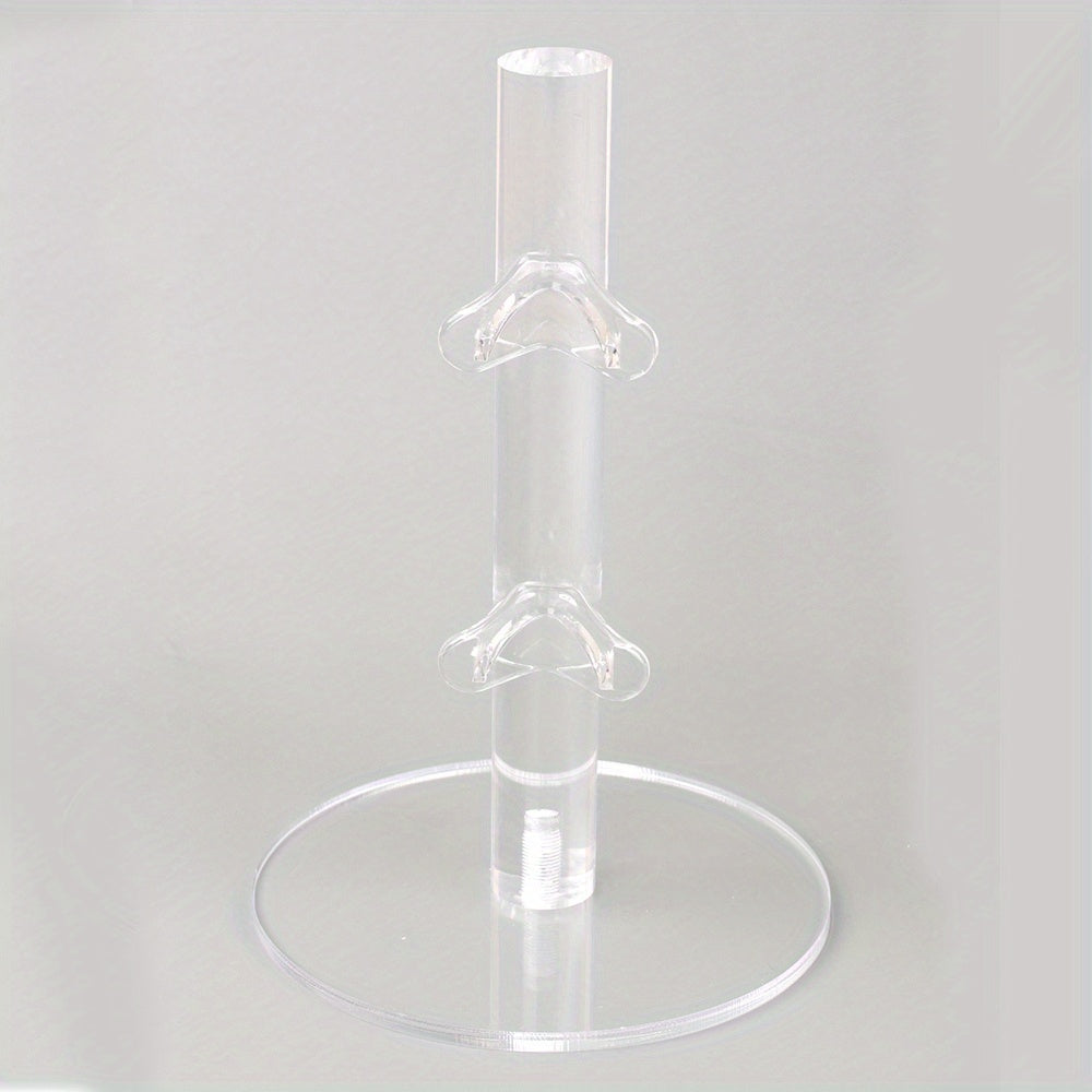 Acrylic Glasses Stand Riser Display Stand 2 Layers Sunglasses Display Holder