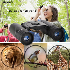 Portable 100x22 Binoculars for Bird Watching Camping Concert